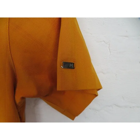 Vtg Virginia Cavaliers Polo Shirt Mens Medium Orange Nike Tiger Woods Golf UVA - Picture 4 of 10